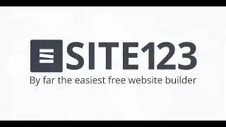 SITE123 - By far the easiest free website builder