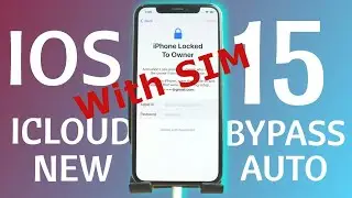 NEW  iCloud Bypass IOS 15 GSM/MEID With SIM/Calls/Network/Signal| Windows Jailbreak
