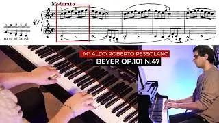 Beyer op.101 n.47 - Esecuzione