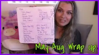 Wrap Up || May-August (Mukbang style) || 2021