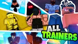 All Sub-Class Trainer Locations In Fire Force Online! (Code)