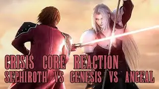 Sephiroth vs Genesis vs Angeal Crisis Core Reunion Highlight Chapter 3