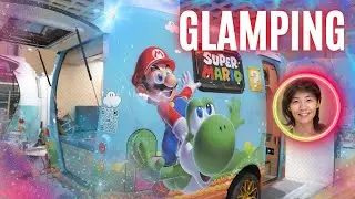A Mario caravan at the modern camping show in Taipei (Outdoor show 2023)