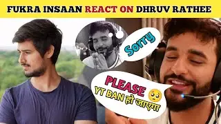 Fukra Insaan React On Dhruv Rathee | BJP Vs Dhruv Rathee | Fukra Insaan Was Crying😭 