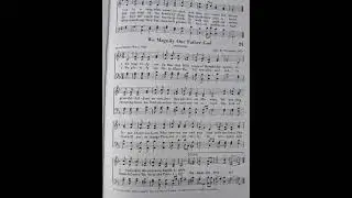 We Magnify Our Father God- Hymn Sheet, David George Ball 1936