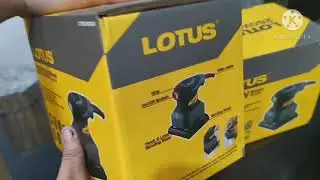 Unboxing LTSS2600X Lotus  260W Finish / Sheet Sander from Shopee, testing and some tips [Very Cheap]