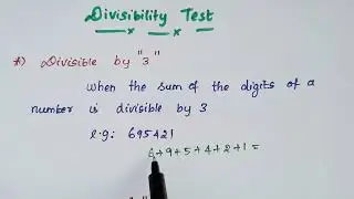 Divisibility  test- "3" & "9" #aptitude #shorts #numbersystem #rrb #ssc #chsl