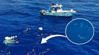 SUMMER TIME FIND! Floating Debris! Mahi Catch Clean Cook