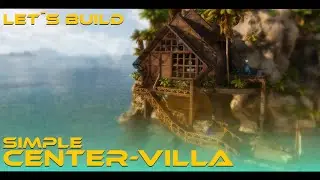 ARK  Survival Ascended / Simple THE CENTER VILLA / Center Base Build /  THE CENTER PvE BASE / ASA