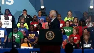 Biden Says Wealthy Don't Pay Enough Taxes, Audience Member Asks, "What Do You Pay, Joe!?"
