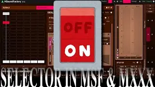 Selector Module in MSF and MXXX
