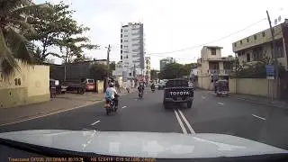 People ignoring the lines, and a biker doing a suicidal move ahead of me