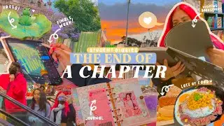 the end of a chapter: final weeks of college, city adventures, bookstores & lots of food 📚 (vlog)
