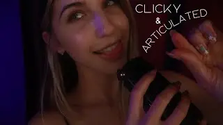 Clicky, Articulated Whispers ASMR ✨Non-Stop Tingles✨