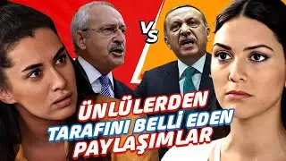 Ünlülerin Seçim Sonrası Taraflarını Belli Eden Paylaşımları (2023)