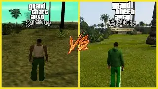 GTA San Andreas Original vs Definitive Edition - Graphics & Details SBS Comparison