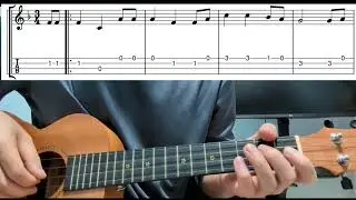 Clementine - Easy Beginner Ukulele Tabs With Playthrough Tutorial Lesson
