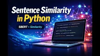 SBERT Sentence Similarity in Python (Simple Similarity)