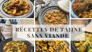 Compilation de recettes de tajine de saison ❌sans viande ❌sans plat tajine