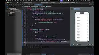 SwiftUI Mini Project Passing date between views and pop up sheet PART 2