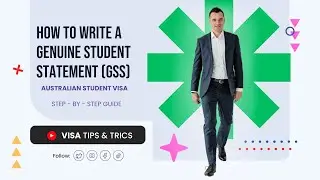 How to Write a Genuine Student Statement (GSS) for Your Australian Student Visa | Step-by-Step Guide