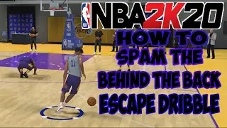 NBA 2K20 How To Spam The Behind The Back Escape Dribble Combo in NBA 2K20