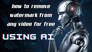how to remove watermark from any video