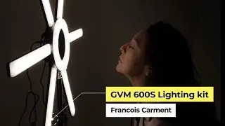 AN AFFORDABLE LIGHT for photographers and videasts, UNBOXING & REVIEW of GVM 600S light kit.