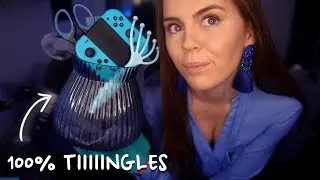 ASMR Blue Triggers for Extreme Relaxation 💙 Color ASMR