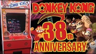 Donkey Kong 38th Anniversary - Arcade Reproduction Cabinet!