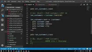 Active Record Basics Without Rails