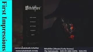 First Impressions | Witchfire [Early Access]