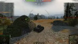 Танк VK 36.01 K41.  Карта Карелия.  Режим штурм защита базы.  Победа.
