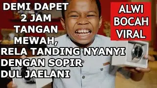 MEWAH !!! ALWIANSYAH BOCAH VIRAL, DAPET JAM TANGAN KEREN UNTUK ORANG TUA DI KAMPUNG.