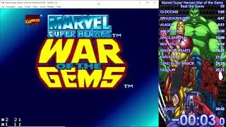 Marvel Super Heroes War Of The Gems Speedrun