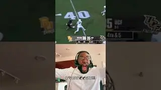 IT’S CAUGHT! Hornets announcer Eric Collins calling football is golden😂 #ericcollins #ucf #cfb #nba