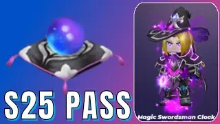 Blockman Go Skyblock || Season 25 Pass Is Here Magic Swordaman Cloak...