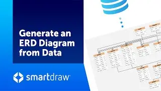 Generate an ERD from Data Automatically with SmartDraw's Data Visualizer