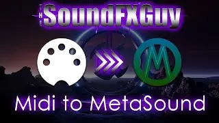 Unreal Engine 5 | Controlling MetaSounds with MIDI