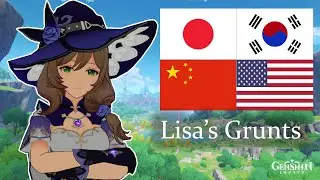 Lisa's Grunts in All Languages [Genshin Impact]