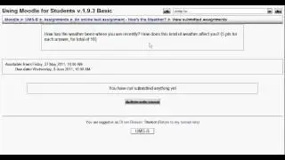 UMS - Offline and Text Assignments