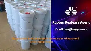 Monochrome rubber floor release agent