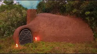 Build an underground house for the winter