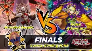 Branded Despia vs PUNK Adventurer Synchro Luxury Gaming FINAL 🔥 Yugioh Top Players