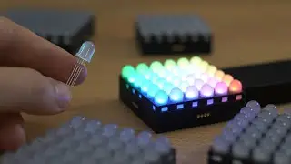 Making oddly satisfying LED magnet tiles