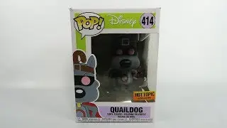 Hot Topic Exclusive Funko Pop Vinyl Disney Quaildog Unboxing