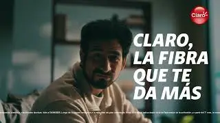 Claro, the fiber that gives you more