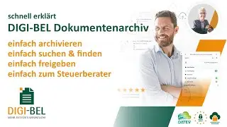 DIGI-BEL Dokumentenarchiv - wichtigste Funktionen