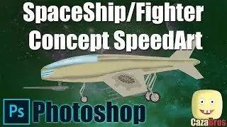 SpaceShip/Fighter Concept SpeedArt