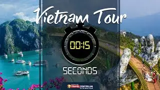 Vietnam tour in 15 seconds | Best places to visit in Vietnam